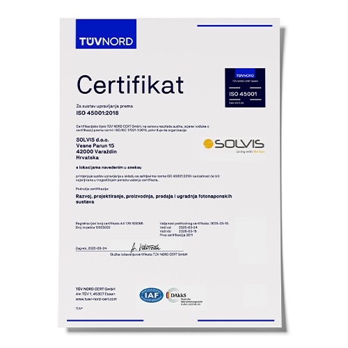 SOLVIS-Certifikat-Health and Safety Management